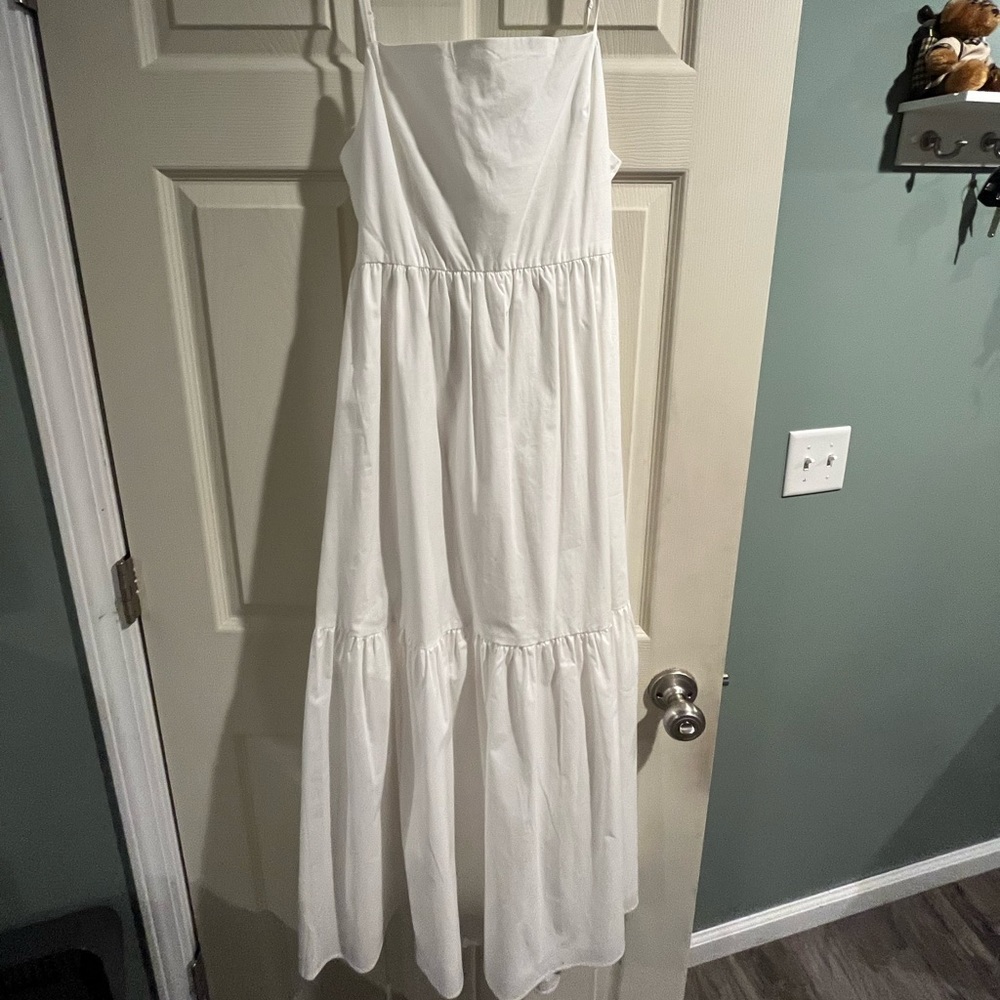 Long white dress